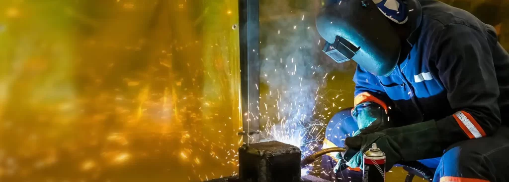 Deconstructed steel components ready for reuse