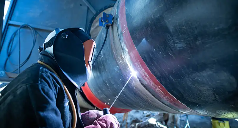 Expert TIG welding for stainless steel in Dubai workshop