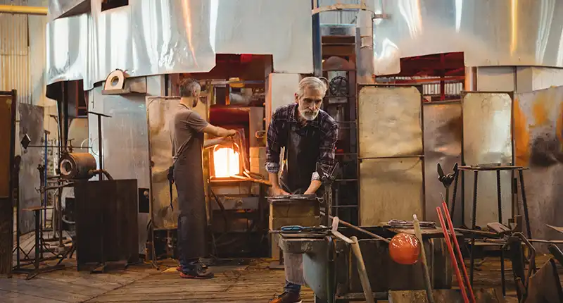 Sustainable fabrication process in Dubai eco-friendly facility