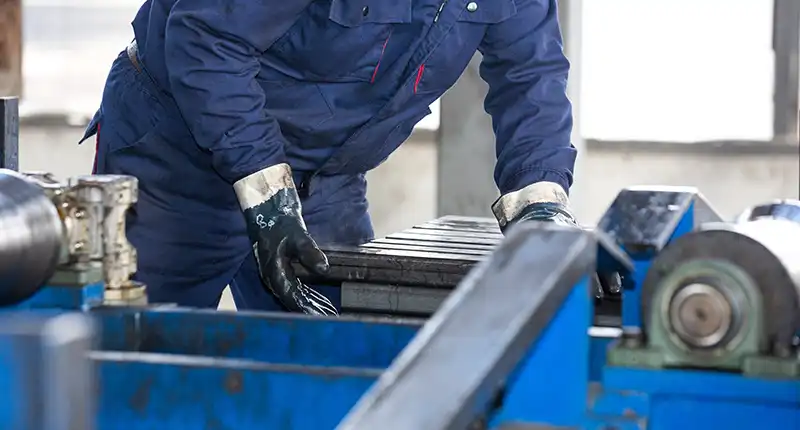 Finished custom metal structures from Dubai industrial fabrication company