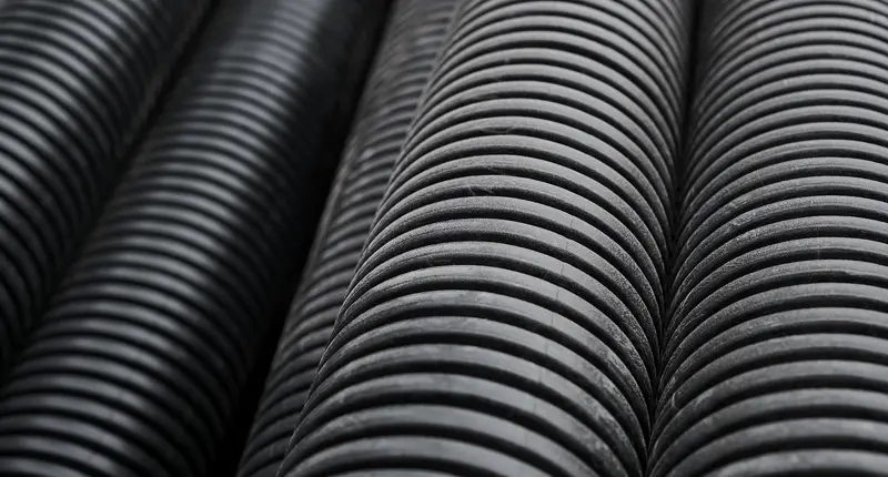 Expert team performing custom hydraulic pipe bending Dubai for structural steel fabrication project