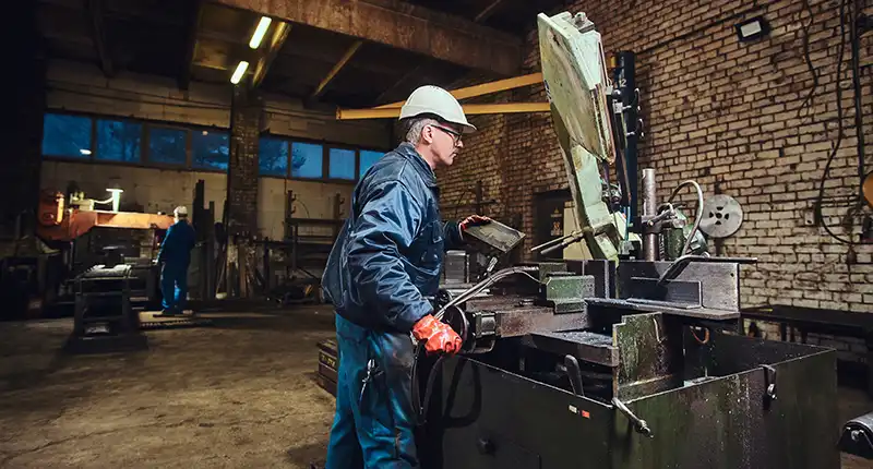 CNC lathe turning metal workpiece in precision machining process Dubai