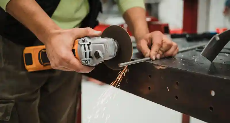 ISO 9001 certified metal fabrication workshop in UAE