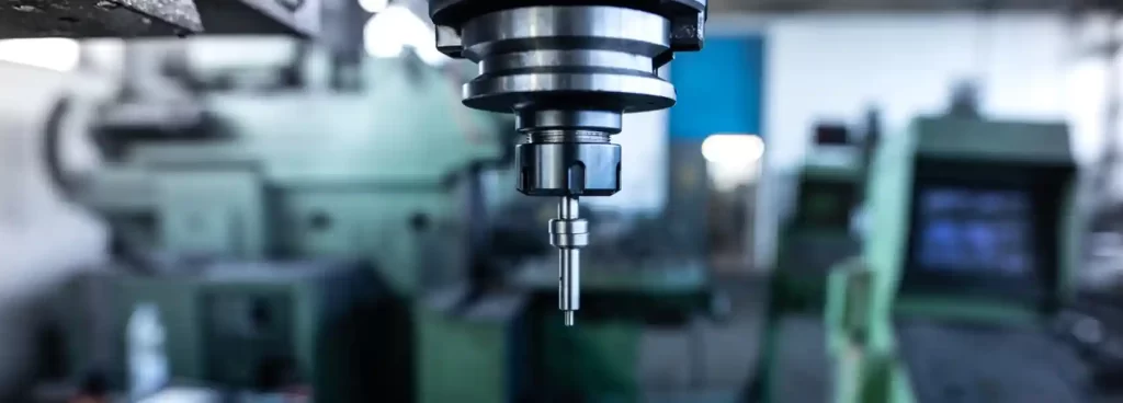 Traditional metal machining process in Dubai workshop