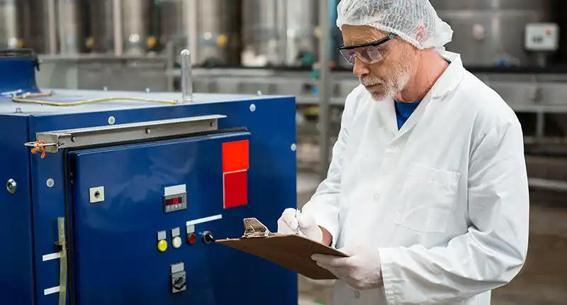 Pressure testing of industrial manifolds in Dubai fabrication facility