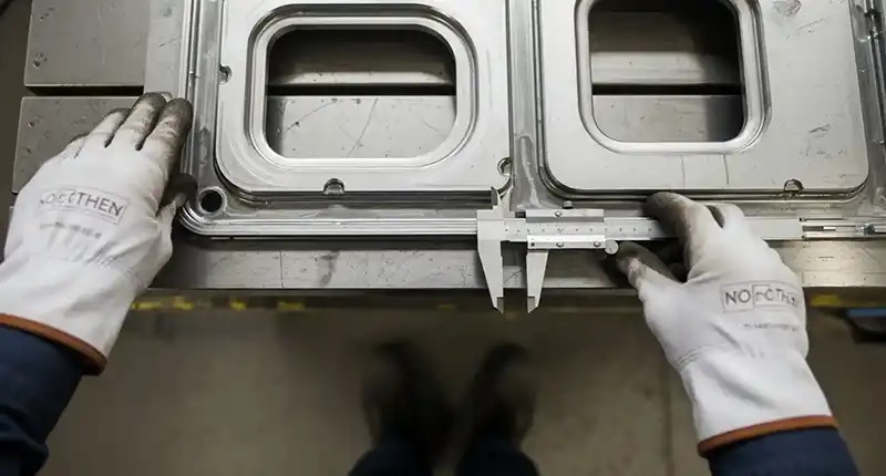 CNC Machine operating