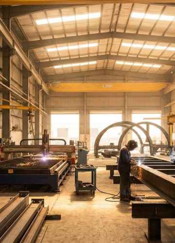 steel fabrication cost per kg Dubai