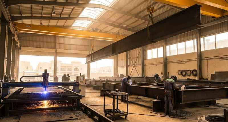 steel fabrication cost per kg Dubai