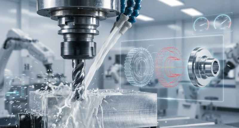 CNC machining process step by step
