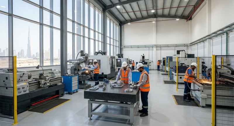 Types of CNC Machines Used in Dubai Workshops: Lathes, Mills & Routers