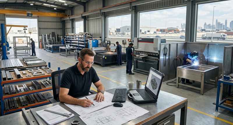 get accurate metal fabrication quote Dubai