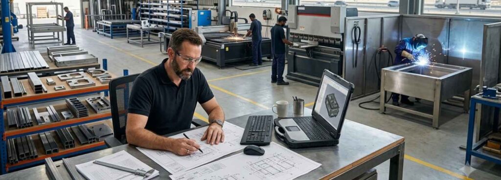 get accurate metal fabrication quote Dubai