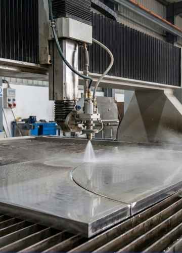 waterjet cutting no heat affected zone