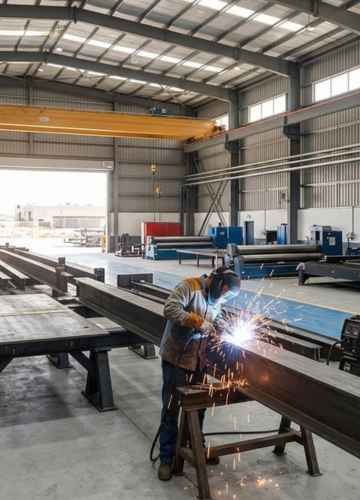 custom steel fabrication services in UAE