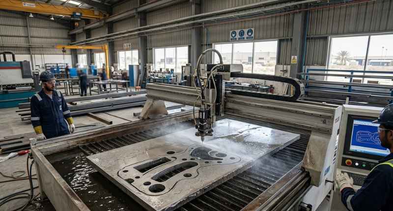 waterjet cutting applications in industries