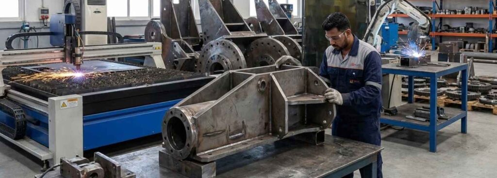 custom steel fabrication for industrial equipment